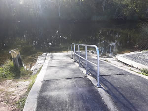 kayak launch at rogers park, springville, fl